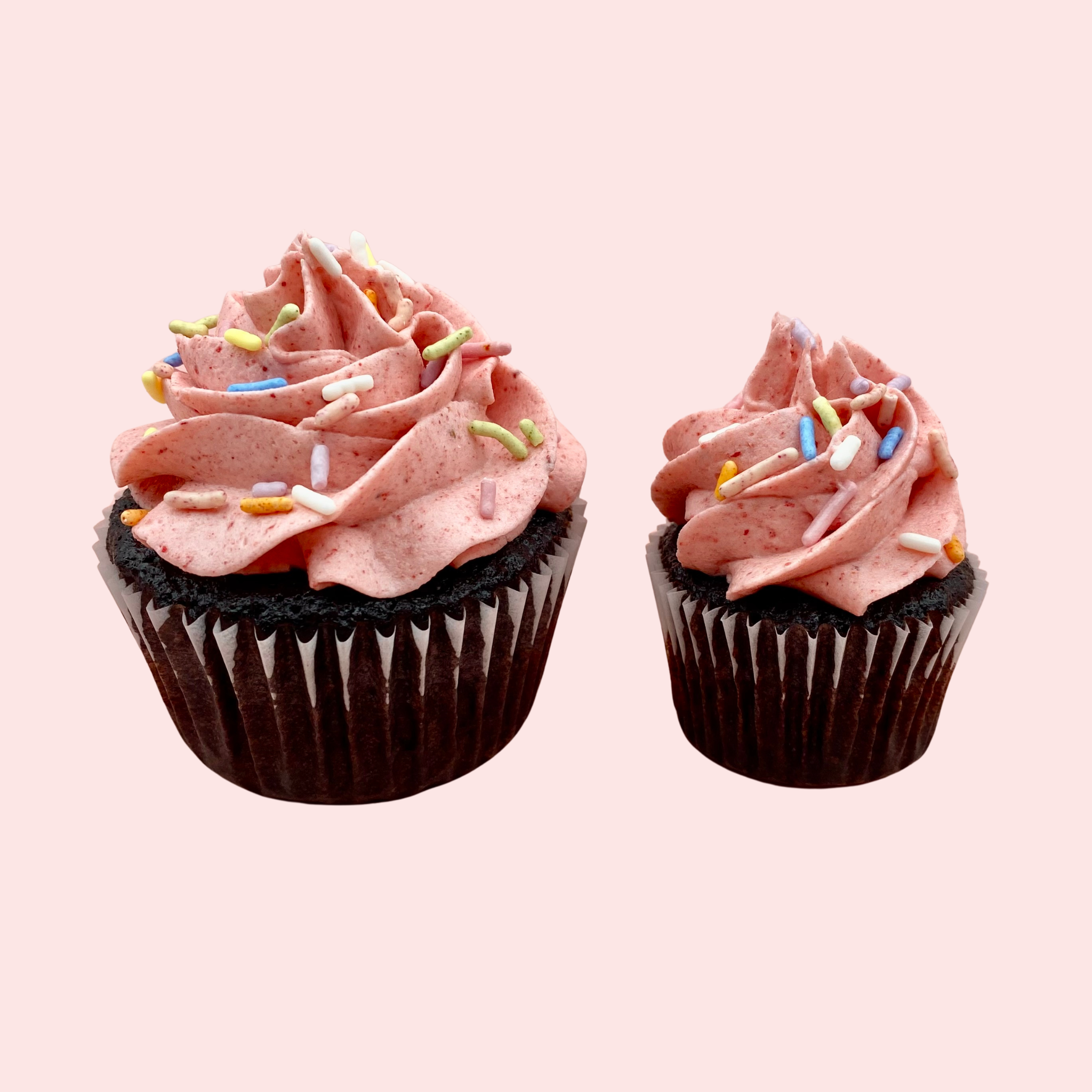 Classic Chocolate with Strawberry Buttercream